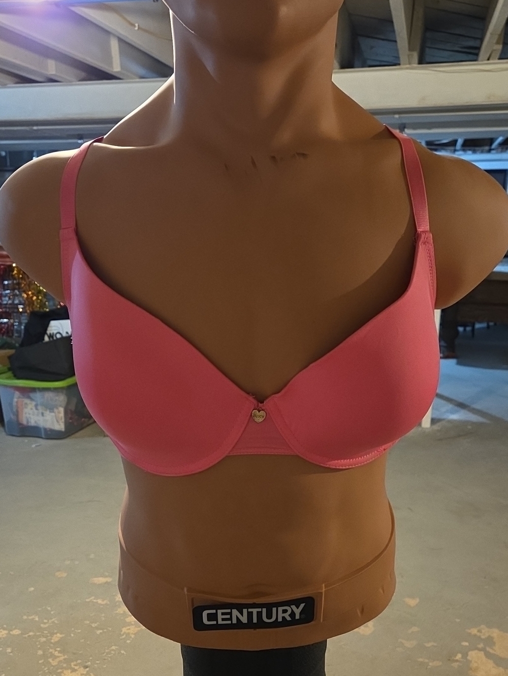 Juicy Couture Hot Pink Underwire Molded Bra